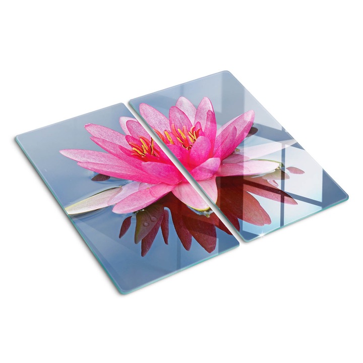 Tocatoare de bucatarie, Tulup, Nufar roz, Roz, 2x30x52 cm, 010010520010000034179