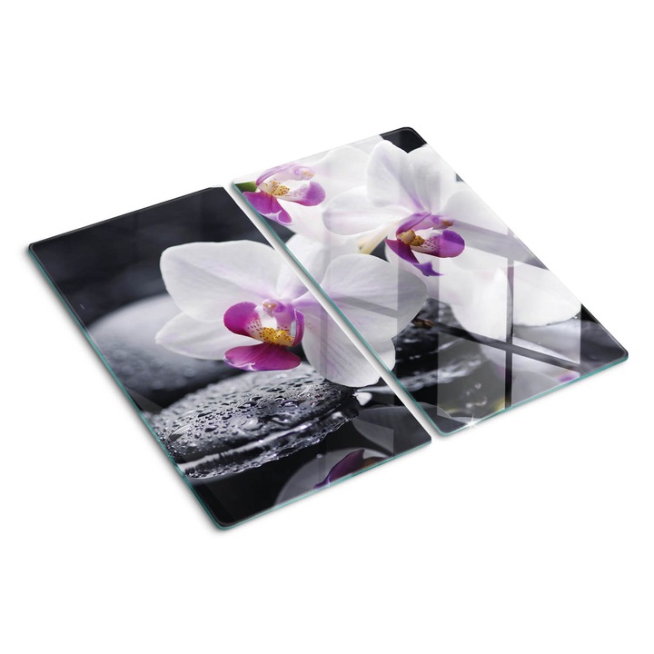 Tocatoare de bucatarie, Tulup, Orhidee, Negru, 2x30x52 cm, 010010520010000034062