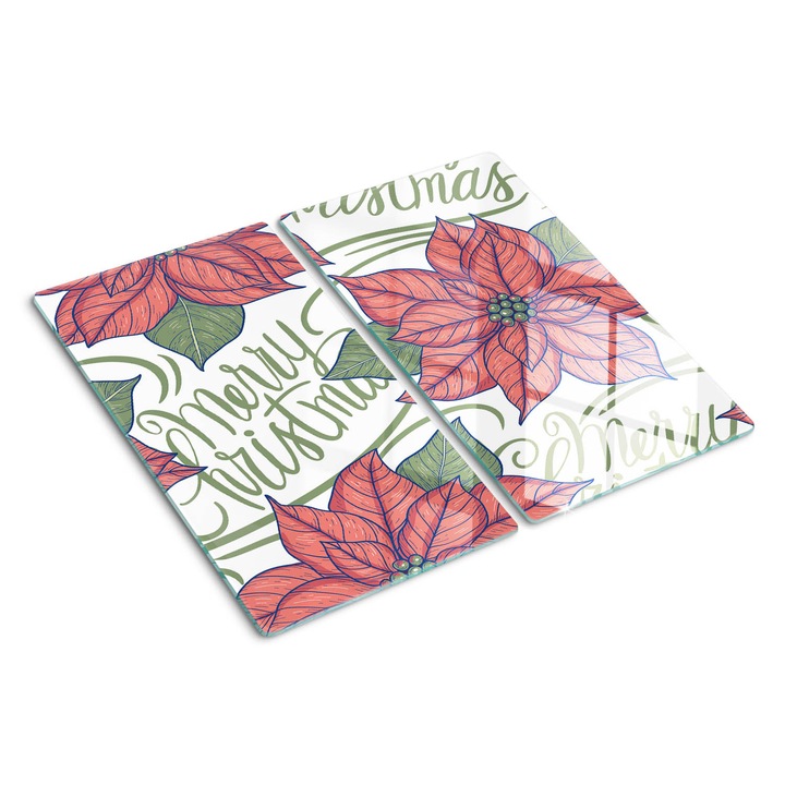 Tocatoare de bucatarie, Tulup, Craciun, Verde, 2x30x52 cm, 010010520010000050103