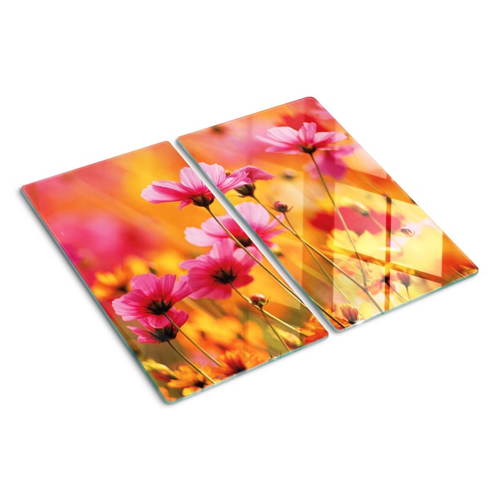 Tocatoare de bucatarie, Tulup, Gradina Cosmosului, Portocaliu, 2x30x52 cm, 010010520010000034312