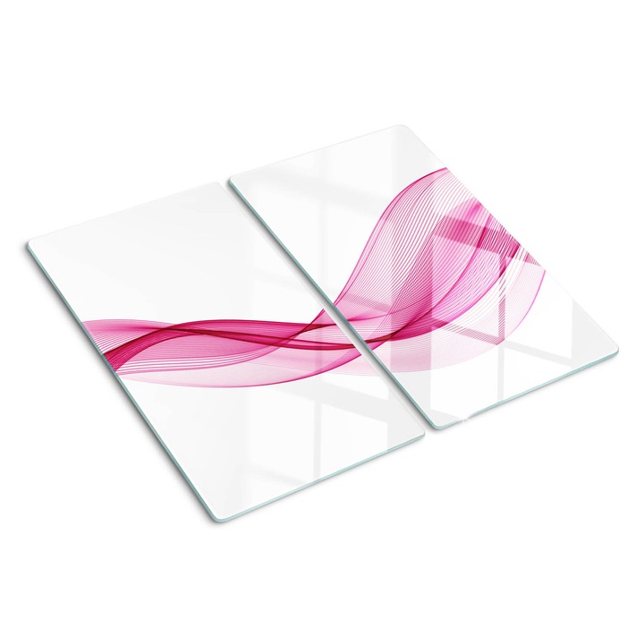 Tocatoare de bucatarie, Tulup, Liniile roz, Roz, 2x30x52 cm, 010010520010000049945