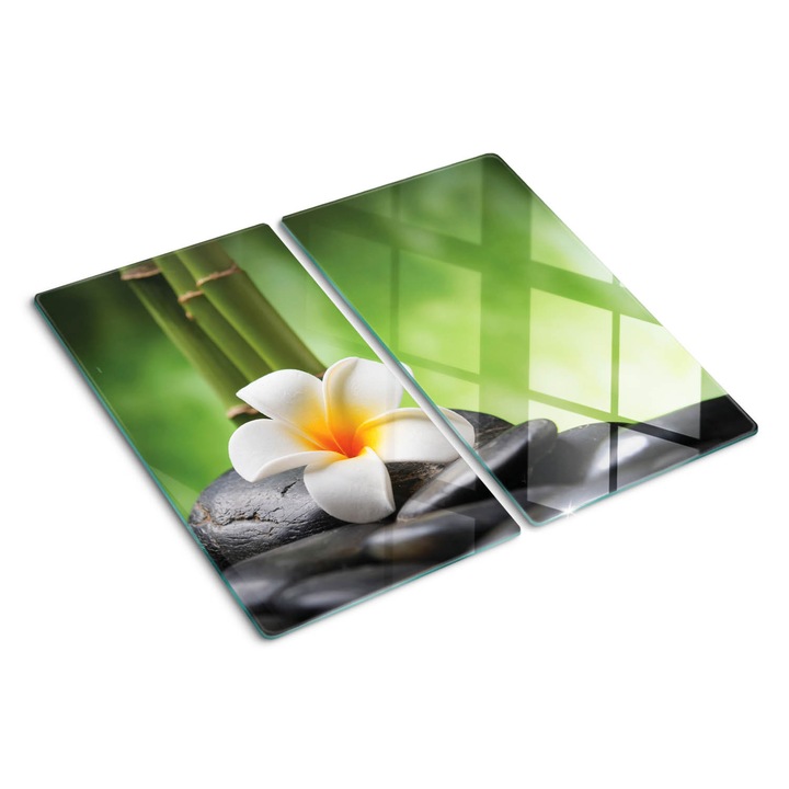 Tocatoare de bucatarie, Tulup, Flower Spa, Verde, 2x30x52 cm, 010010520010000034885