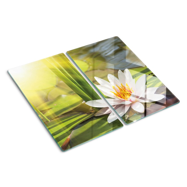 Tocatoare de bucatarie, Tulup, Lotus si Iaz, Verde, 2x30x52 cm, 010010520010000035416