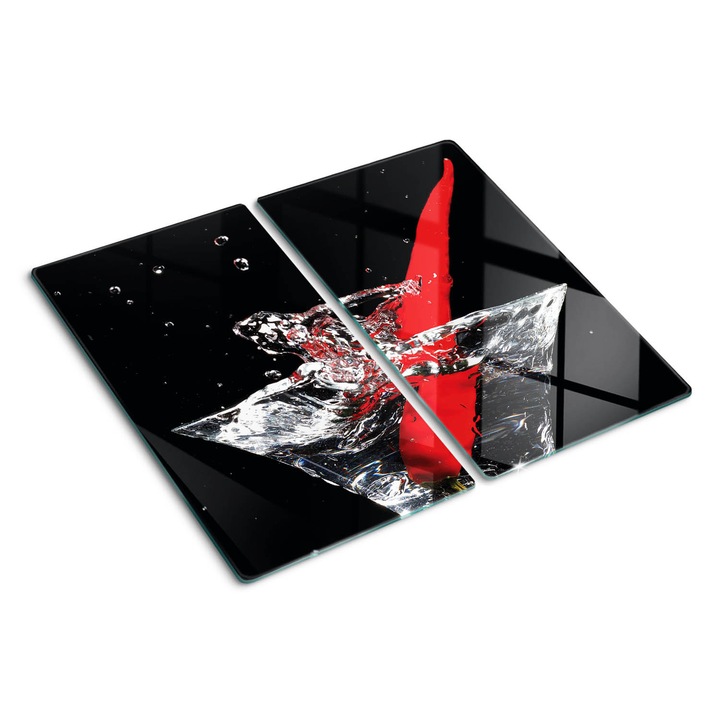 Tocatoare de bucatarie, Tulup, Bautura de ardei iute, Negru, 2x30x52 cm, 010010520010000050514