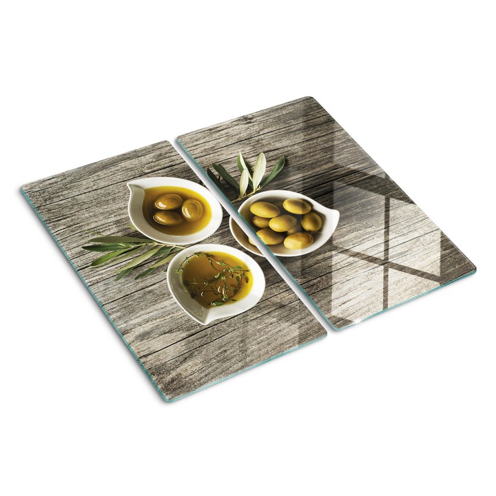 Tocatoare de bucatarie, Tulup, Ulei de masline, Negru, 2x30x52 cm, 010010520010000050480