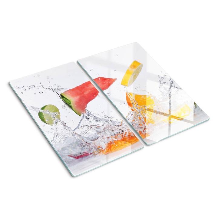 Tocatoare de bucatarie, Tulup, Fructe Arbus, Albastru, 2x30x52 cm, 010010520010000050400