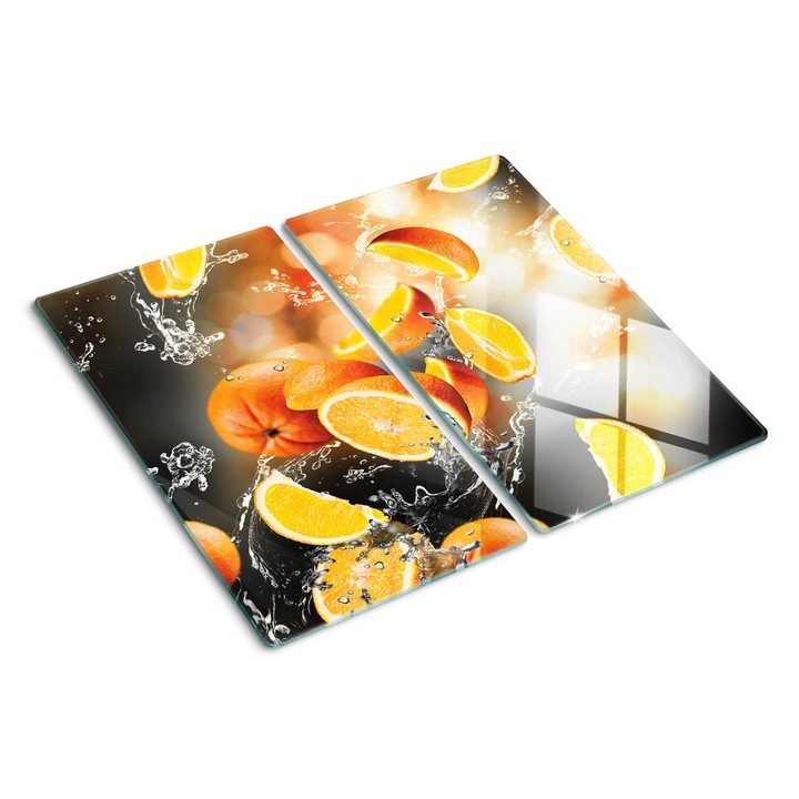 Tocatoare de bucatarie, Tulup, Apa de portocale, Negru, 2x30x52 cm, 010010520010000050493