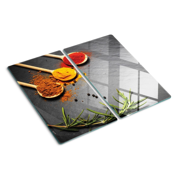 Tocatoare de bucatarie, Tulup, Piatra de condimente, Negru, 2x30x52 cm, 010010520010000050466