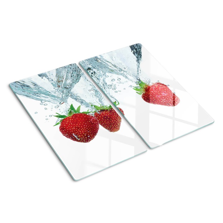 Tocatoare de bucatarie, Tulup, Apa de capsuni, Albastru, 2x30x52 cm, 010010520010000050391