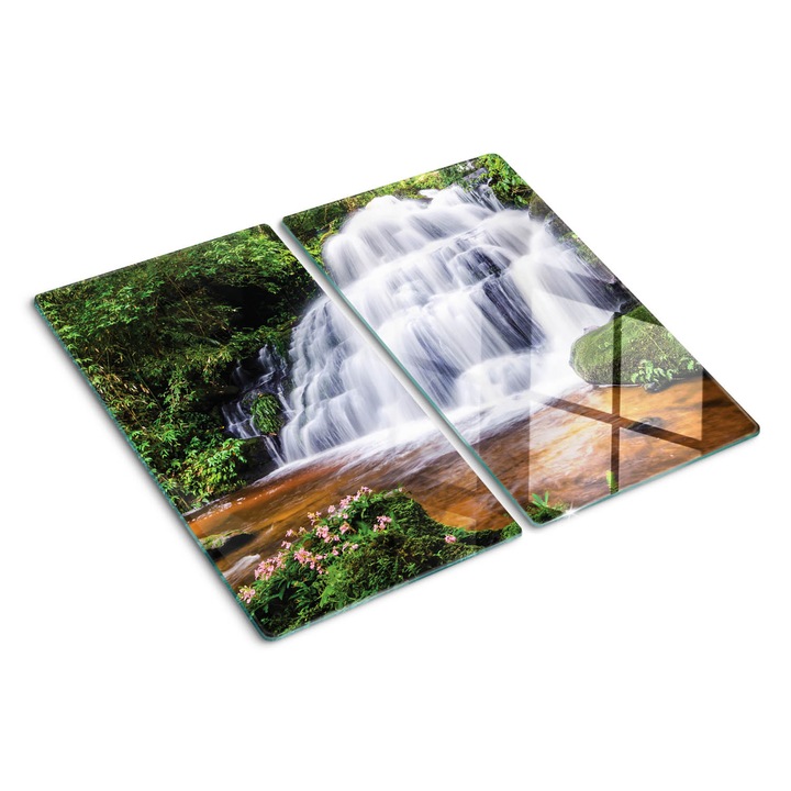 Tocatoare de bucatarie, Tulup, Cascada Thailanda, Negru, 2x30x52 cm, 010010520010000035314