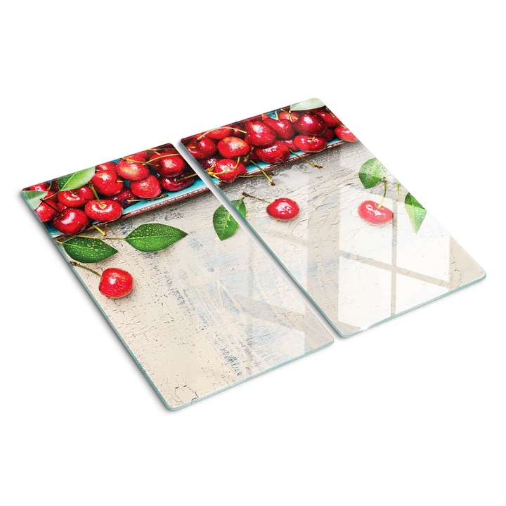 Tocatoare de bucatarie, Tulup, Cirese, Rosu, 2x30x52 cm, 010010520010000050433