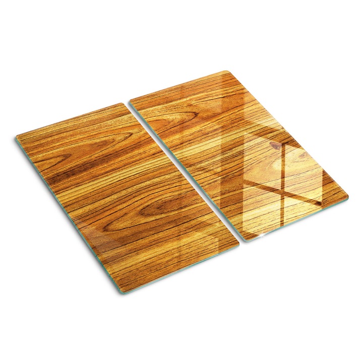 Tocatoare de bucatarie, Tulup, Lemn Maro, Negru, 2x30x52 cm, 010010520010000050726