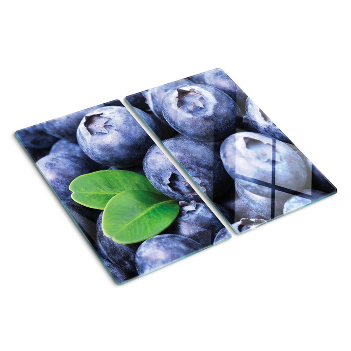 Tocatoare de bucatarie, Tulup, Fructe de padure, Albastru, 2x30x52 cm, 010010520010000050505