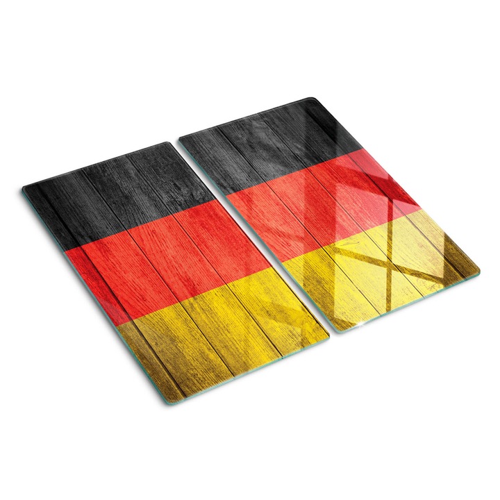 Tocatoare de bucatarie, Tulup, Steagul Germaniei, Rosu, 2x30x52 cm, 010010520010000050646