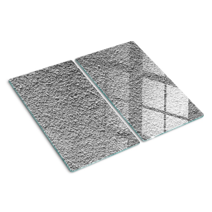 Tocatoare de bucatarie, Tulup, Textura peretelui, Negru, 2x30x52 cm, 010010520010000050696