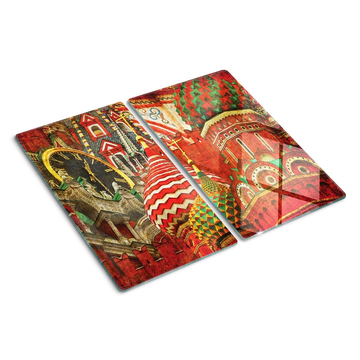 Tocatoare de bucatarie, Tulup, Kremlinul din Moscova, Negru, 2x30x52 cm, 010010520010000050755