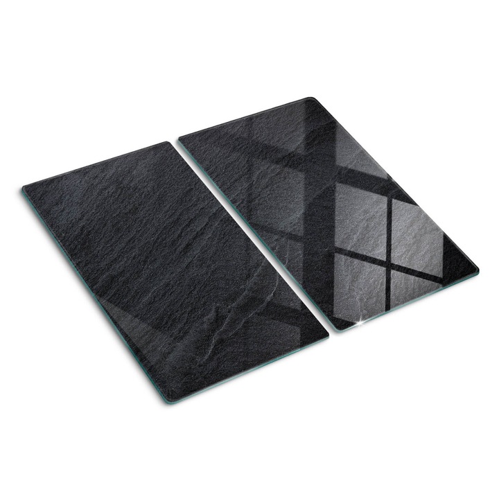 Tocatoare de bucatarie, Tulup, Piatra de granit negru, Negru, 2x30x52 cm, 010010520010000030934