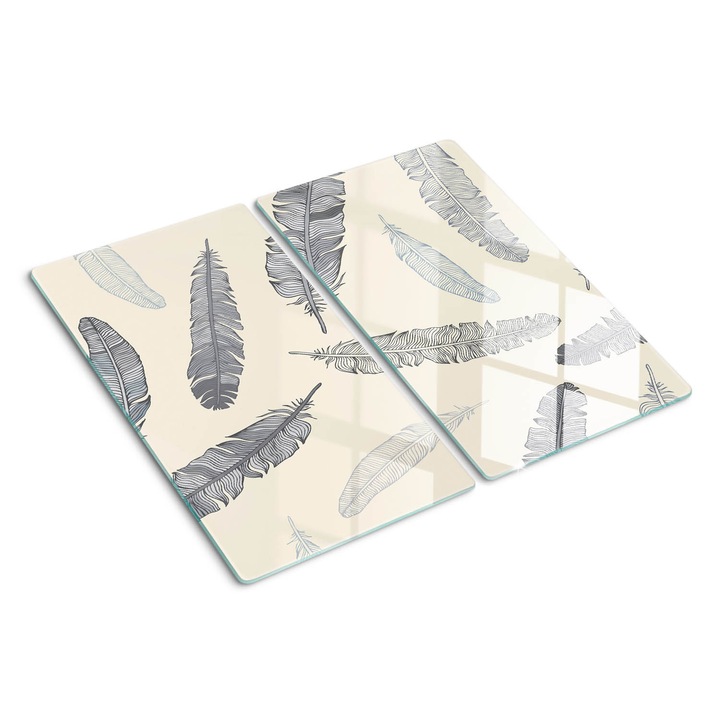 Tocatoare de bucatarie, Tulup, Pixuri vintage, Negru, 2x30x52 cm, 010010520010000050640