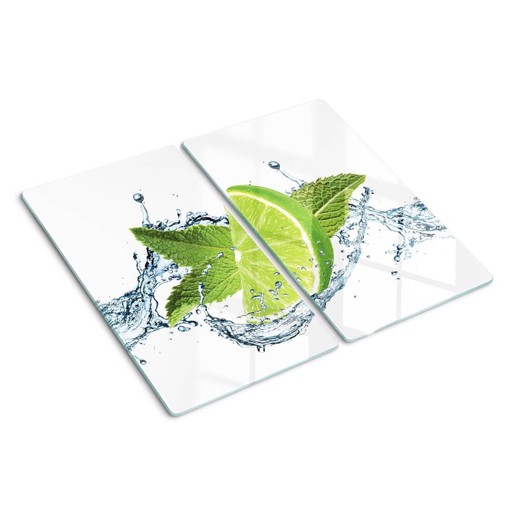 Tocatoare de bucatarie, Tulup, Apa de tei, Verde, 2x30x52 cm, 010010520010000050468