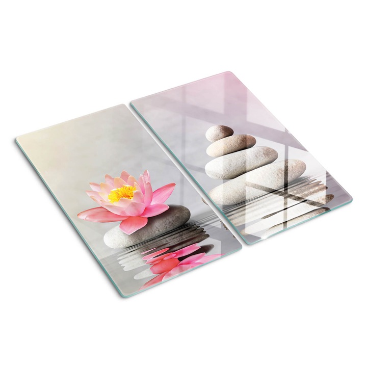 Tocatoare de bucatarie, Tulup, Pietre de spa, Violet, 2x30x52 cm, 010010520010000034849