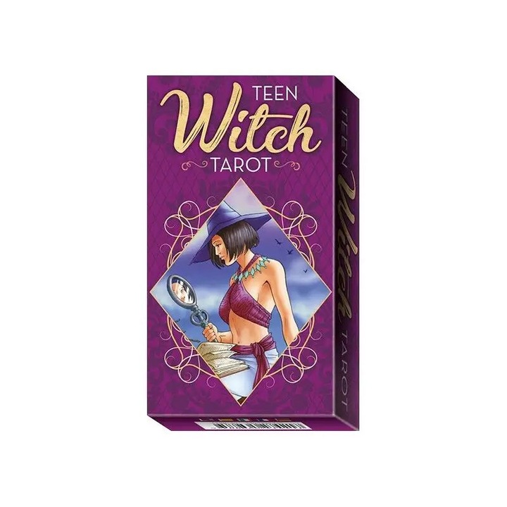 Carti tarot midi, Teen Witch, Laura Tuan & Antonella Platano, 2024, 10.3 x 6 cm