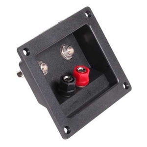 Conector boxa 2 banana cu 2x jack