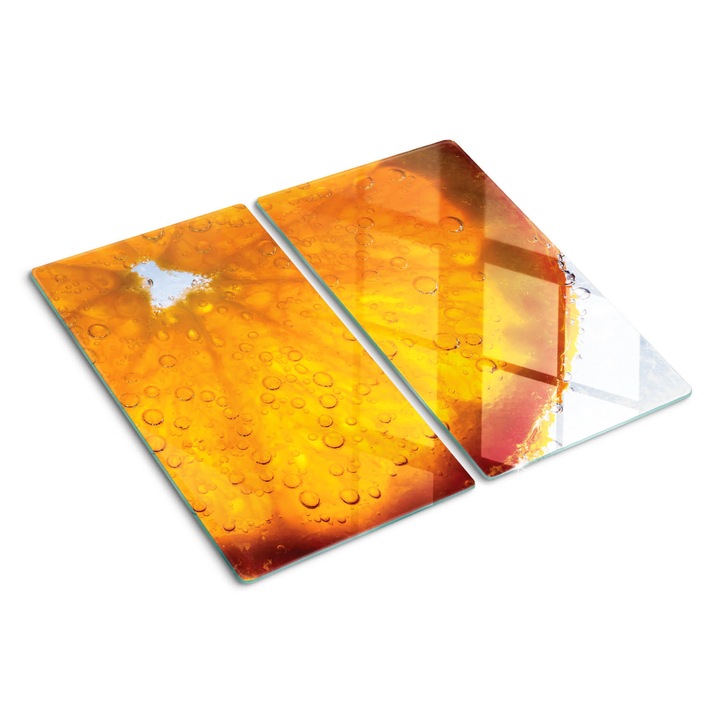 Tocatoare de bucatarie, Tulup, Portocale, Galben, 2x30x52 cm, 010010520010000050516