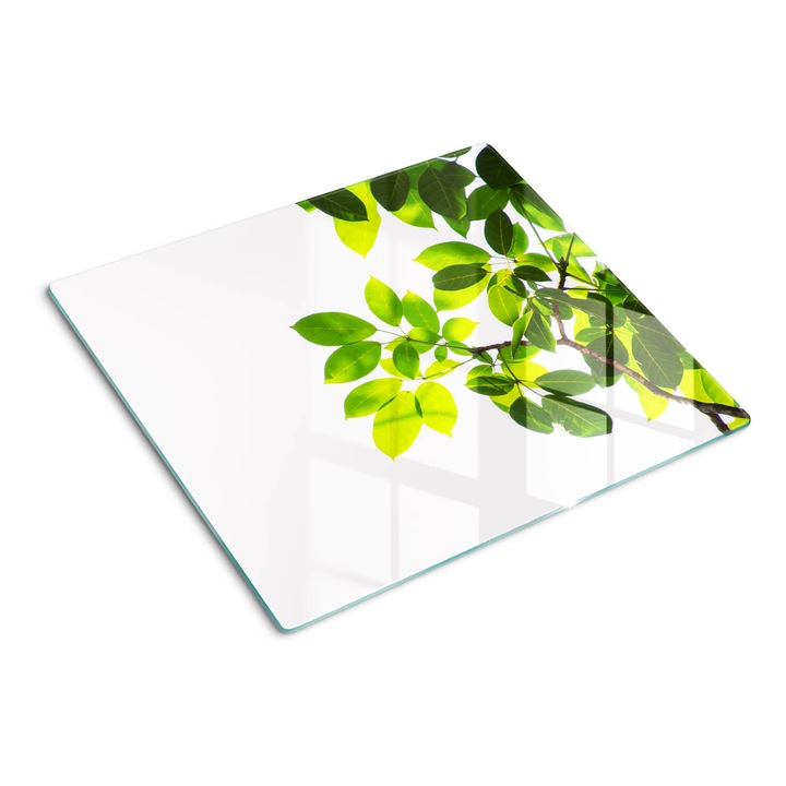 Tocatoare de bucatarie, Tulup, Frunze, Verde, 60x52 cm, 010010520040000006282