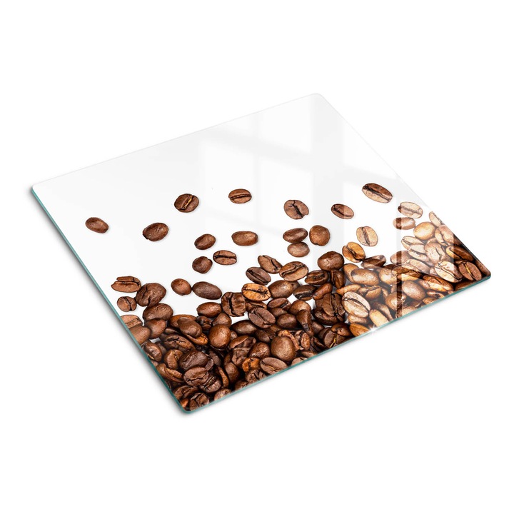 Tocatoare de bucatarie, Tulup, Boabe de cafea, Maro, 60x52 cm, 010010520040000006805