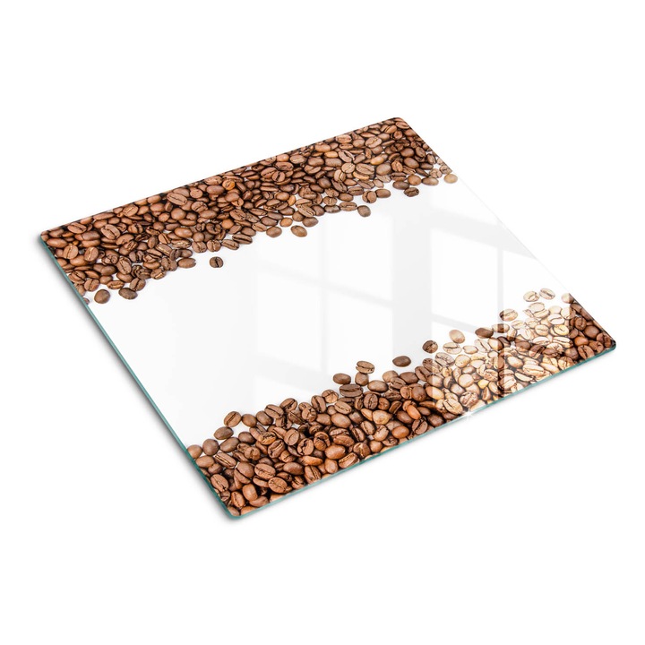 Tocatoare de bucatarie, Tulup, Boabe de cafea, Maro, 60x52 cm, 010010520040000007158