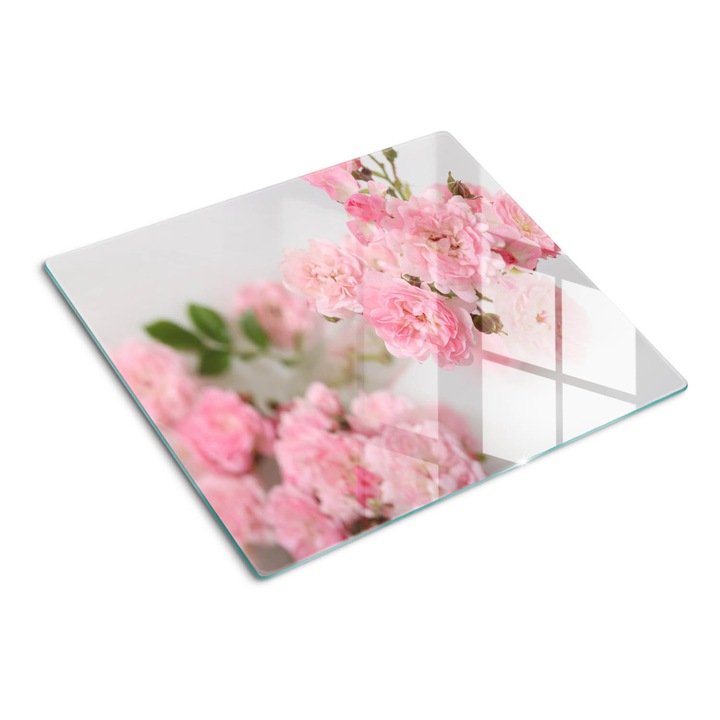 Tocatoare de bucatarie, Tulup, Trandafiri salbatici, Roz, 60x52 cm, 010010520040000006234