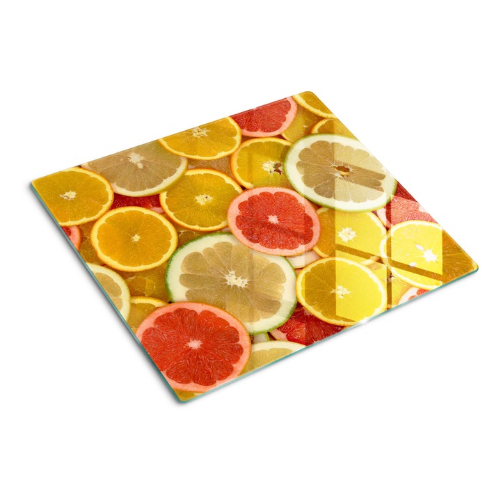 Tocatoare de bucatarie, Tulup, Citrice, Multicolor, 60x52 cm, 010010520040000007025