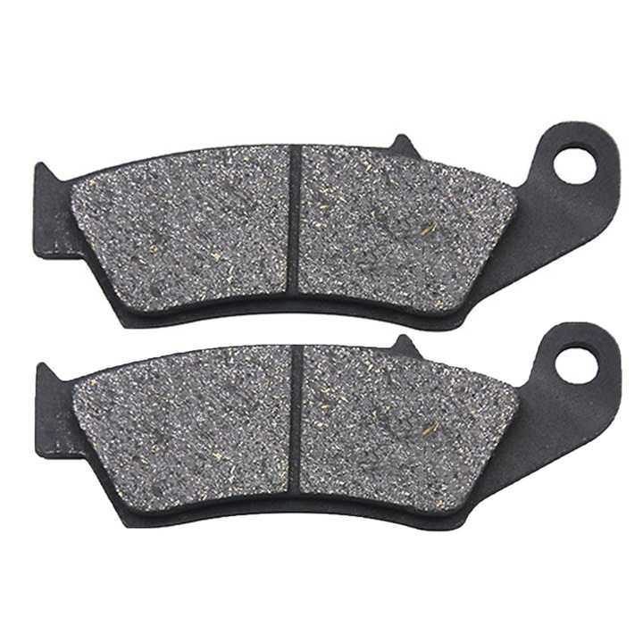 Set 2 placute frana moto, ZGGZERG, Grosime 7mm, Pentru HONDA CRF250 R X CR125R CRF450R CRF450X, Metal, 94*34.2*7mm, Negru