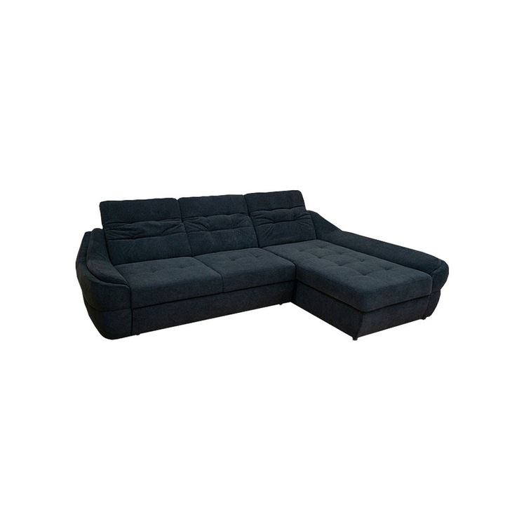 Coltar Extensibil Space Gri - Vega 70 Dreapta, 270 x 190 x 86 cm