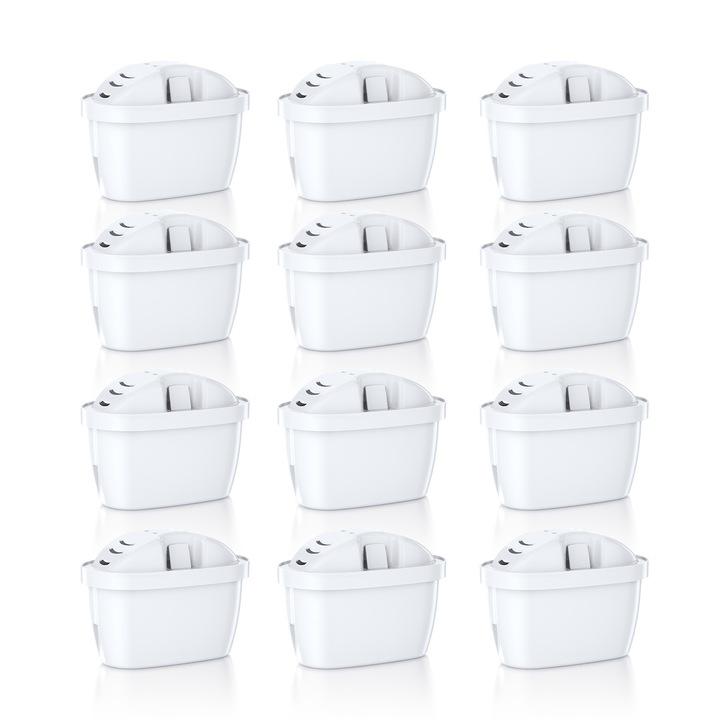 12 db-os szűrőkészlet Brita szűrőkancsóhoz, Maxtra/Dafi/Aquaphor kompatibilis, Mutital, 200L