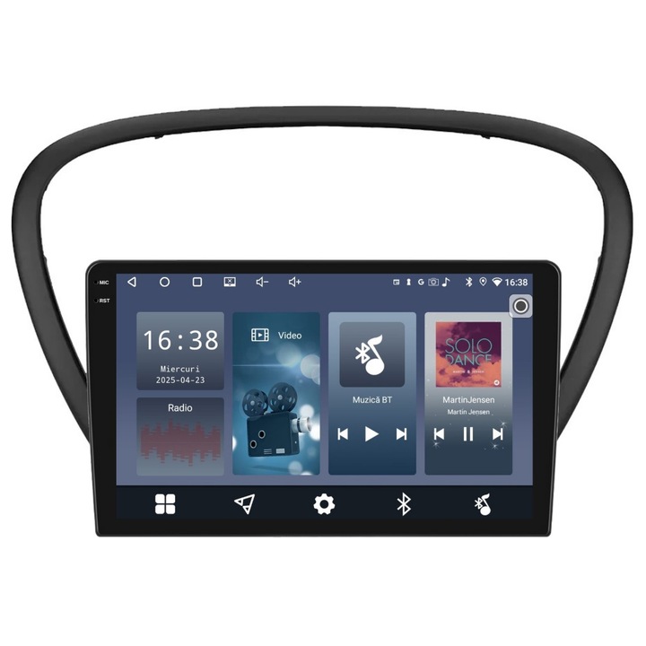 Navigatie PilotOn PEUGEOT 607 2004-2011 9 inch 2GB 32GB 4 CORE