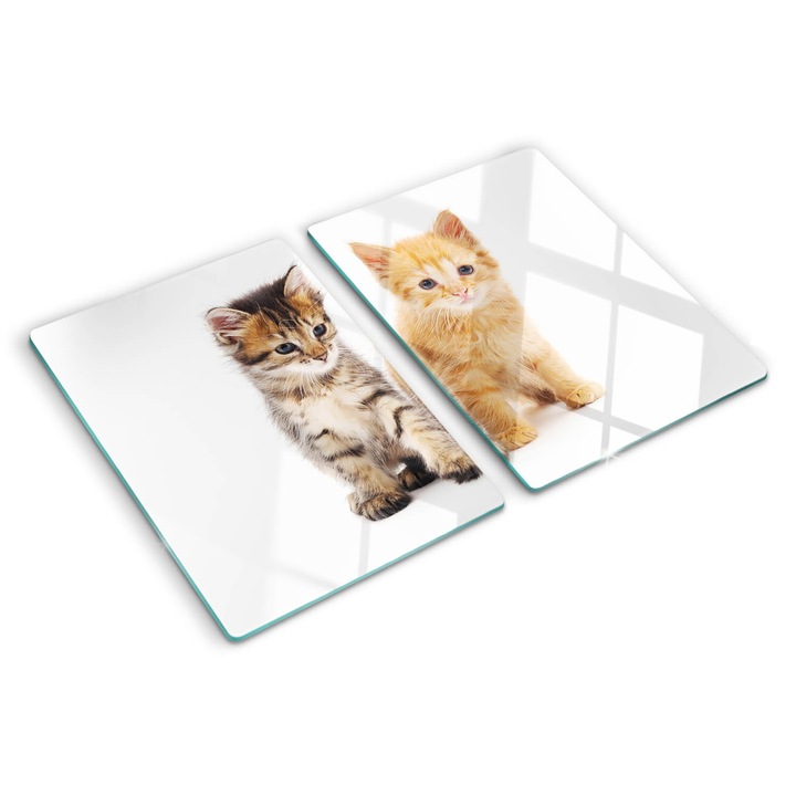 Tocatoare de bucatarie, Tulup, Pisica animal, Portocaliu, 2x40x52 cm, 010010520020000005586