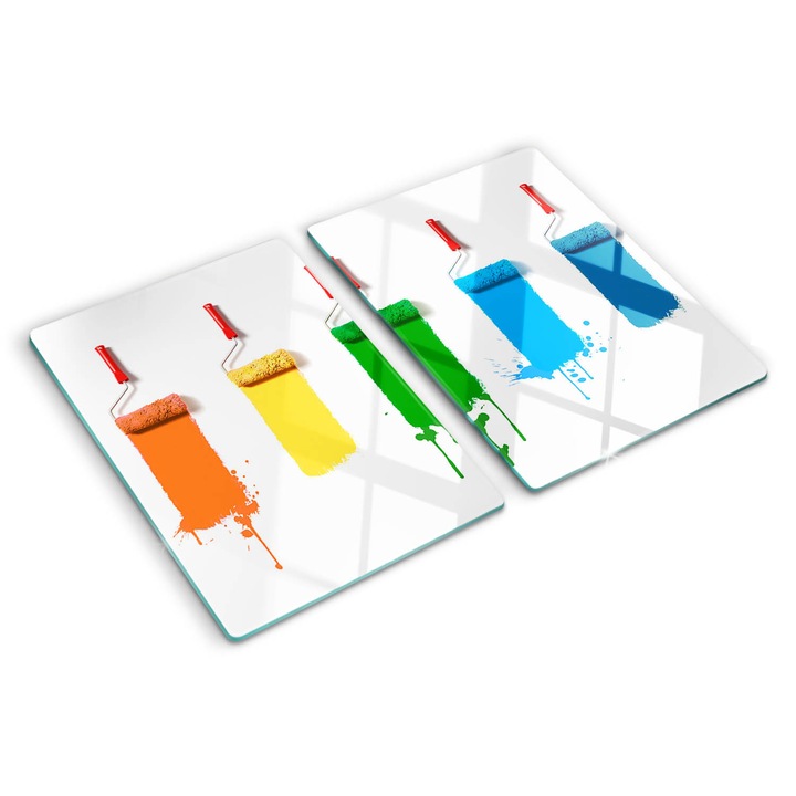 Tocatoare de bucatarie, Tulup, Role de vopsea, Multicolor, 2x40x52 cm, 010010520020000005899