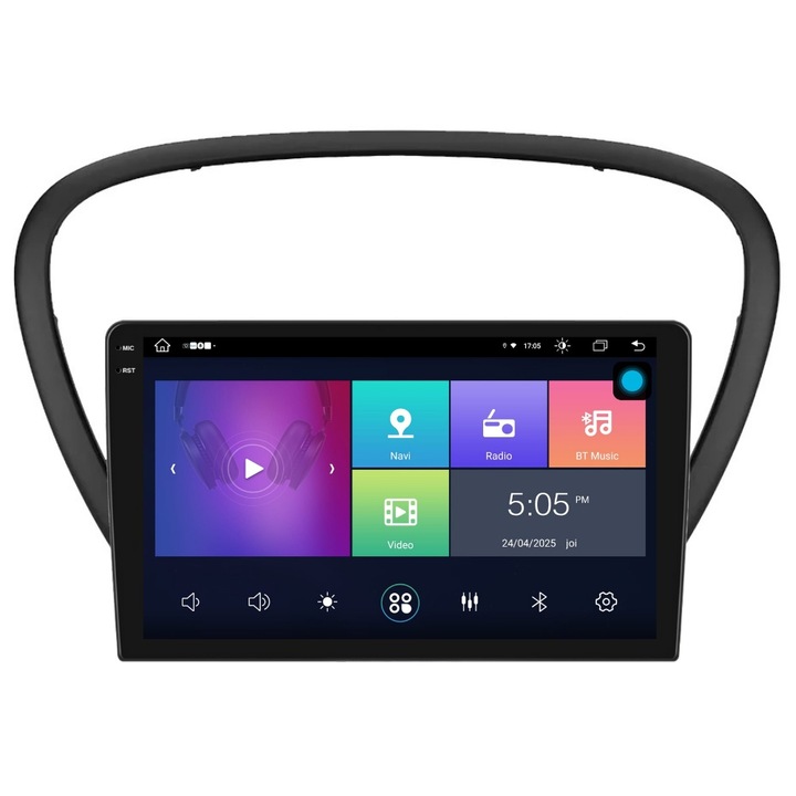 Navigatie PilotOn PEUGEOT 607 2004-2011 2K 4GB 64GB 8 CORE