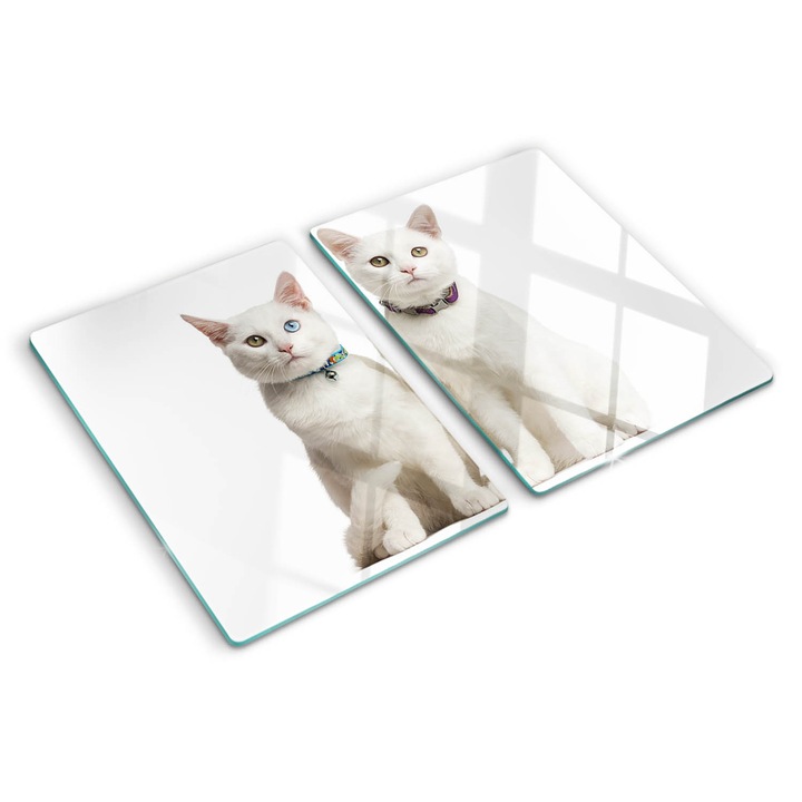 Tocatoare de bucatarie, Tulup, Pisicile albe, Alb, 2x40x52 cm, 010010520020000005805