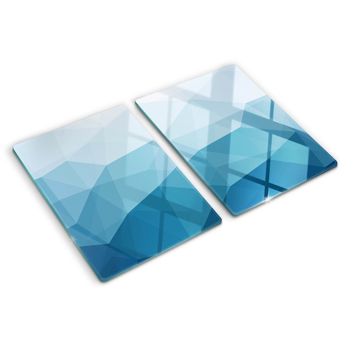 Tocatoare de bucatarie, Tulup, Abstractia, Albastru, 2x40x52 cm, 010010520020000005918