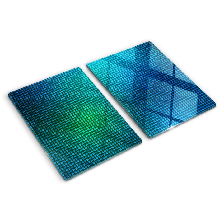 Tocatoare de bucatarie, Tulup, Abstract, Albastru, 2x40x52 cm, 010010520020000005986