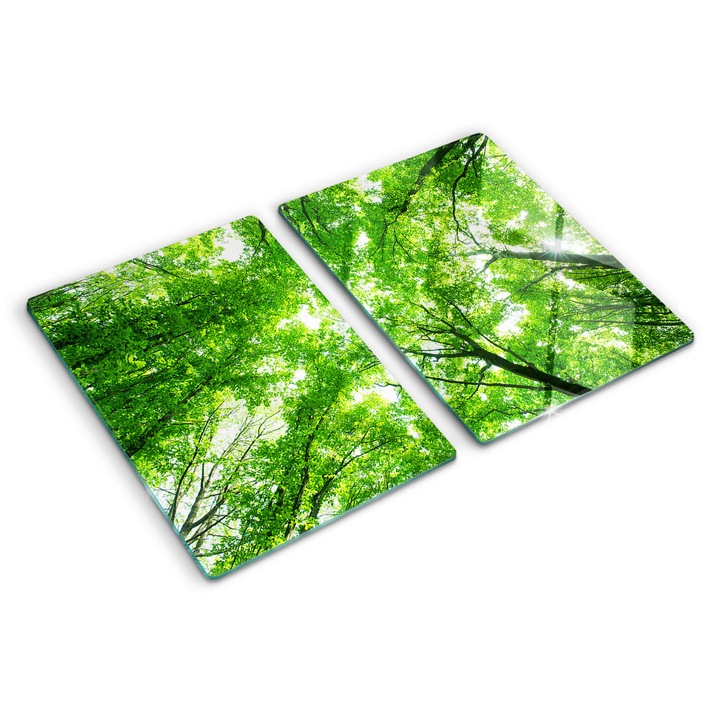 Tocatoare de bucatarie, Tulup, Padurea verde, Verde, 2x40x52 cm, 010010520020000006204