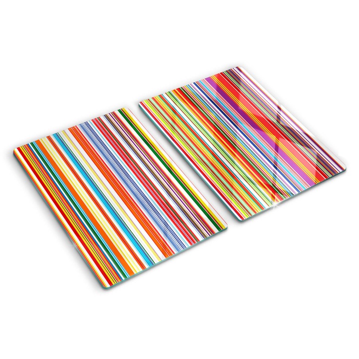 Tocatoare de bucatarie, Tulup, Dungi colorate, Multicolor, 2x40x52 cm, 010010520020000005964
