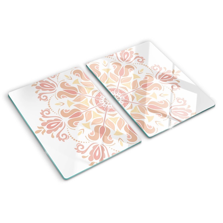 Tocatoare de bucatarie, Tulup, Decor ornamental, Bej, 2x40x52 cm, 010010520020000006037