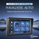 Navigatie Auto Multimedia Universala BMSIFY®, Ecran Tactil HD 7", CarPlay & Android Auto Wireless, Bluetooth 5.4, MirrorLink, Transmitator FM, AUX, Slot TF pana la 256GB, Sunet Clar, Negru