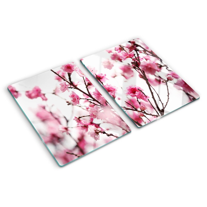 Tocatoare de bucatarie, Tulup, Floare de prun, Roz, 2x40x52 cm, 010010520020000000906