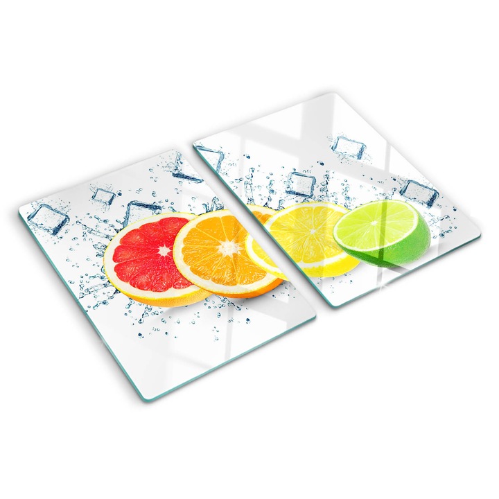 Tocatoare de bucatarie, Tulup, Citrice, Multicolor, 2x40x52 cm, 010010520020000006811