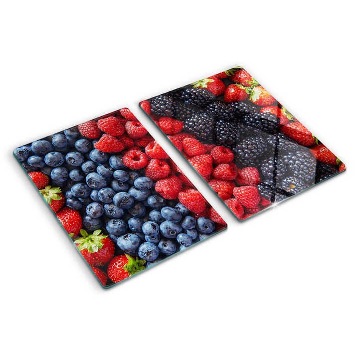 Tocatoare de bucatarie, Tulup, Fructe de padure, Multicolor, 2x40x52 cm, 010010520020000007119