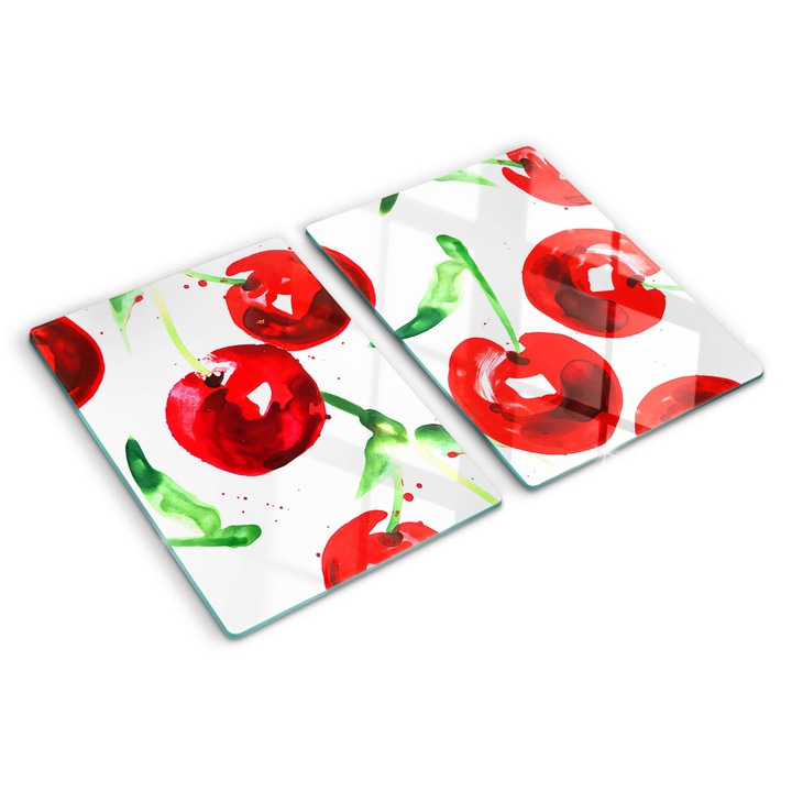 Tocatoare de bucatarie, Tulup, Cirese, Rosu, 2x40x52 cm, 010010520020000007160